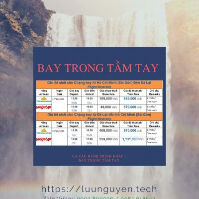 Bay trong tầm tay
